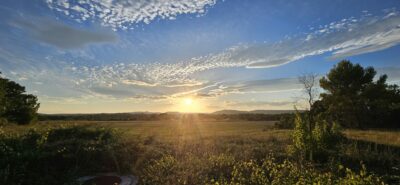 Coucher de Soleil à Saussines